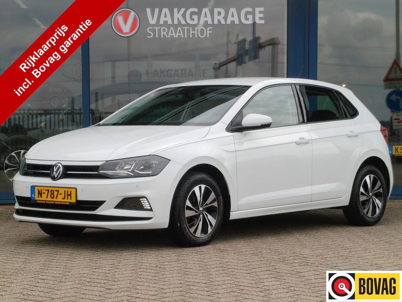 Volkswagen Polo - 1.0 TSI Comfortline 1.0 TSI Comfortline, Carplay + Android Auto / Parkeersensoren V + A / Airco / 15' LMV - AutoWereld.nl