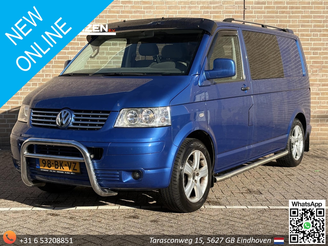 Volkswagen Transporter - 1.9 TDI 300 Budgetline Dubbel Cabine | € 3.950,- NETTO! | Airco | Bijrijdersbank | Trekhaa - AutoWereld.nl