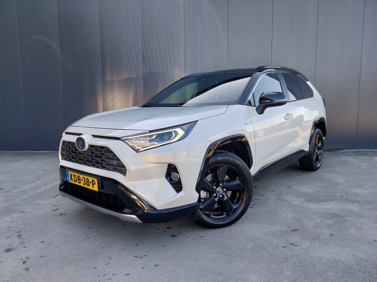 Toyota RAV4 - 2.5 Hybrid AWD Bi-Tone ADAPT CRUISE CAMERA HALF LEER LED NAVI ECC 18 INCH - AutoWereld.nl