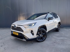 Toyota RAV4 - 2.5 Hybrid AWD Bi-Tone ADAPT CRUISE CAMERA HALF LEER LED NAVI ECC 18 INCH