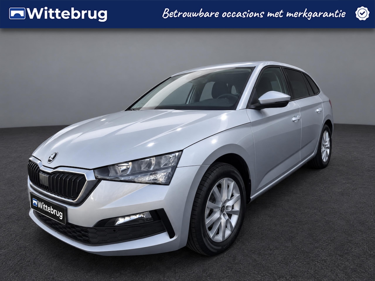 Skoda Scala - 1.0 TSI Ambition Navi by App / Cruise / PDC / HAL - AutoWereld.nl