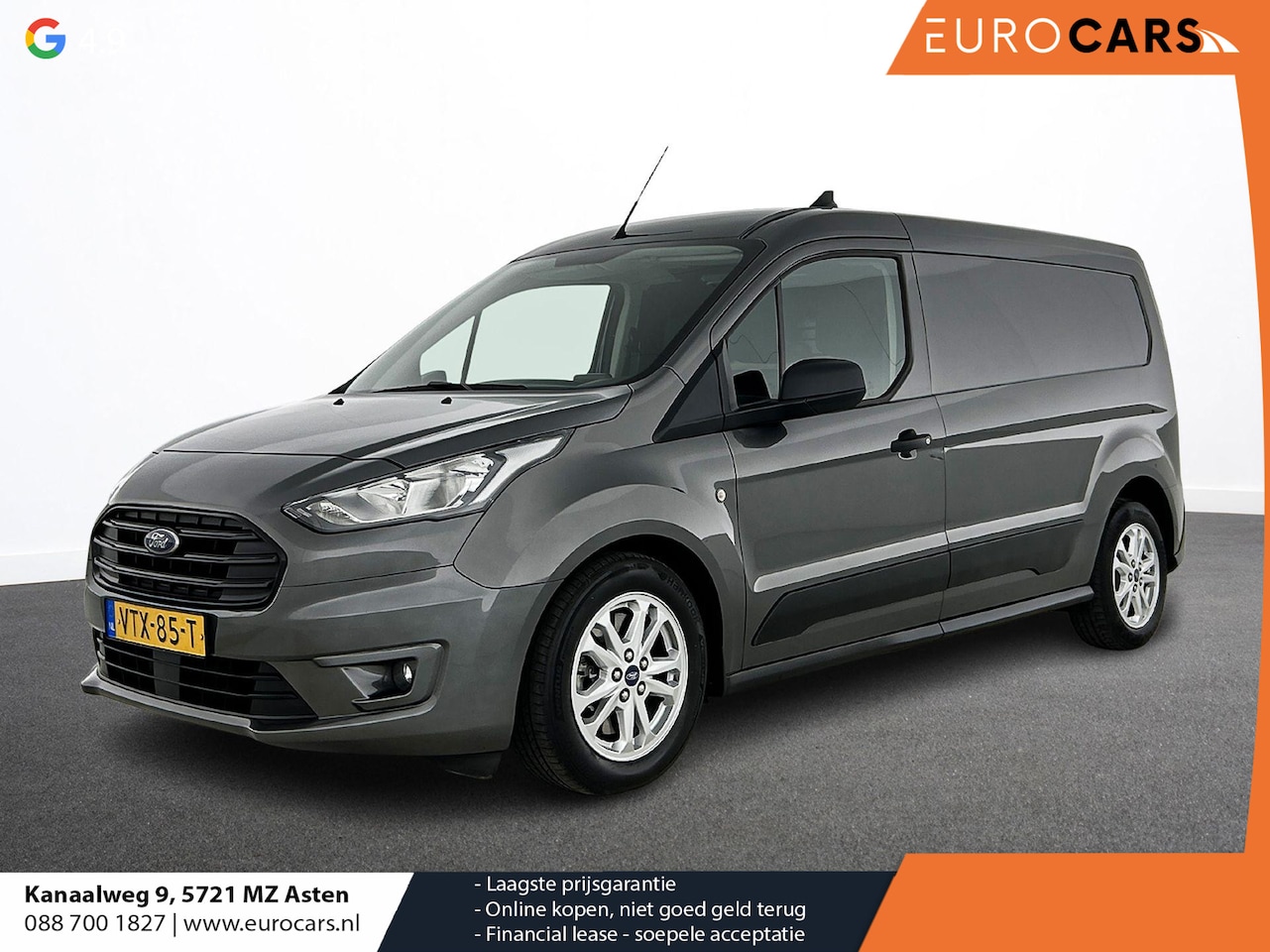 Ford Transit Connect - 1.5 EcoBlue L2 Trend Automaat Navigatie Airco Parkeersensoren Cruise Control Camera - AutoWereld.nl