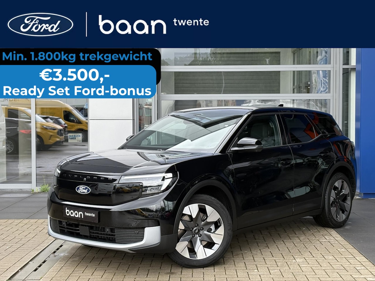 Ford Explorer - Premium Extended Range RWD 79 kWh | AGR stoelen | Pano dak | Trekhaak | B&O | Leer | - AutoWereld.nl
