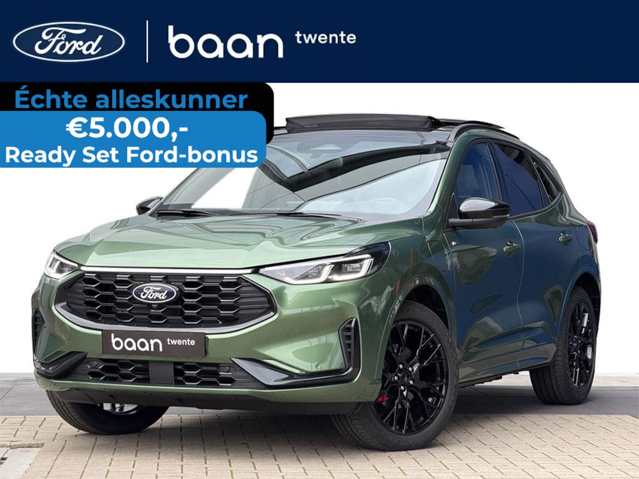 Ford Kuga - 2.5 PHEV ST-Line X | Black Package | 20 inch | Panorama dak | Trekhaak wegkl. | Camera ron - AutoWereld.nl