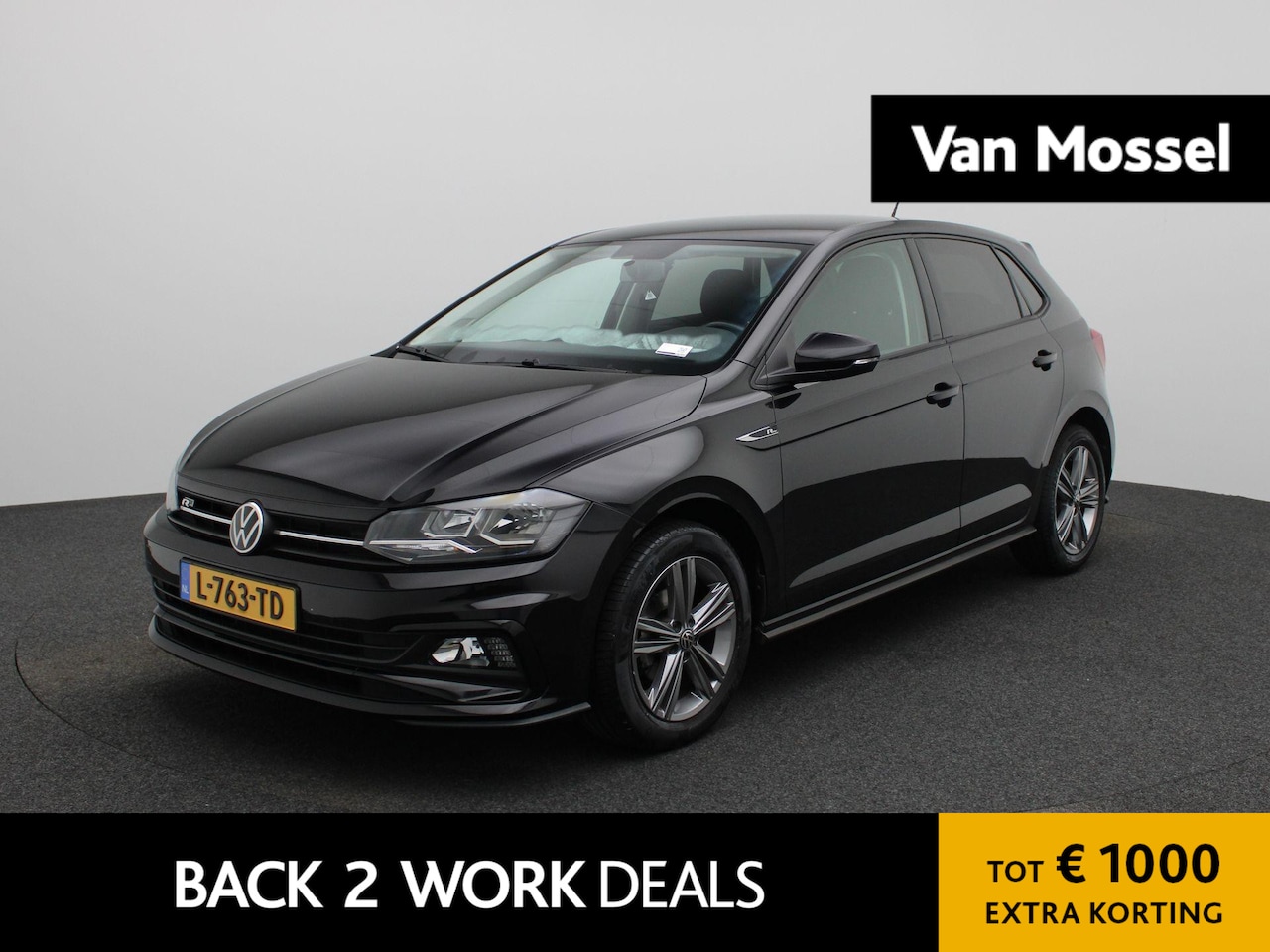 Volkswagen Polo - 1.0 TSI R-Line Edition | AUTOMAAT | ACHTERUITRIJCAMERA | APPLE CARPLAY - ANDROID AUTO | AI - AutoWereld.nl