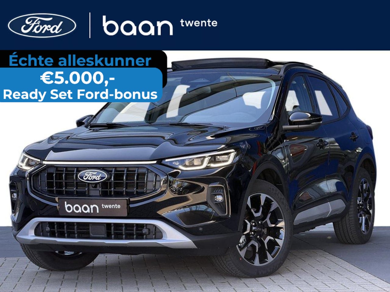 Ford Kuga - 2.5 PHEV Active X | Trekhaak wegkl. | Winter Pack | Matrix LED | Panorama dak | Agate Blac - AutoWereld.nl