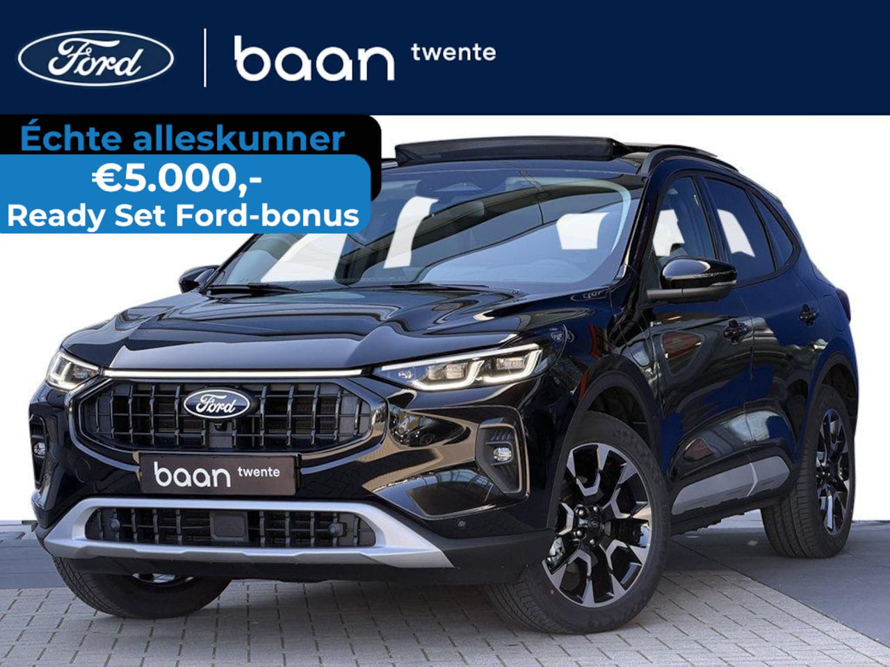Ford Kuga - 2.5 PHEV Active X | Trekhaak wegkl. | 19 inch | Winter Pack | Matrix LED | Panorama dak | - AutoWereld.nl