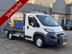 Peugeot Boxer - 2.2 HDI Heavy Winterdienst Zoutstrooier Nido Open laadbak Airco Trekhaak Open laadbak Nido