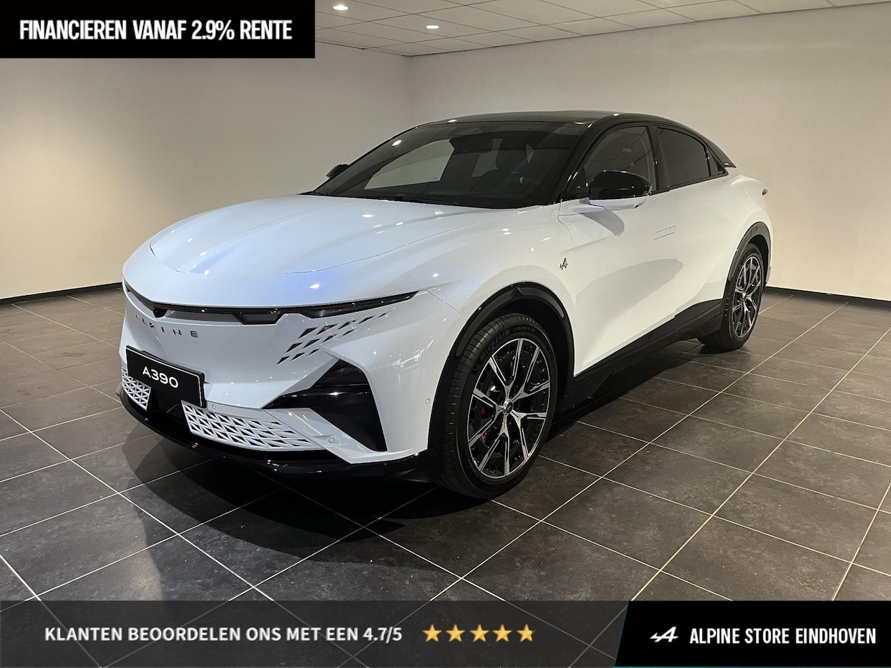 Alpine A390 - GT 89kWh Navi | Devialet Xtreme Sound | 22KW Lader | Pack Driving | Carbon afwerkingen | A - AutoWereld.nl