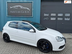 Volkswagen Golf - 3.2 R32 Dsg Automaat Leder Clima Elec dak Cruise 19" Akrapovic uitlaat Navigatie bi-Xenon