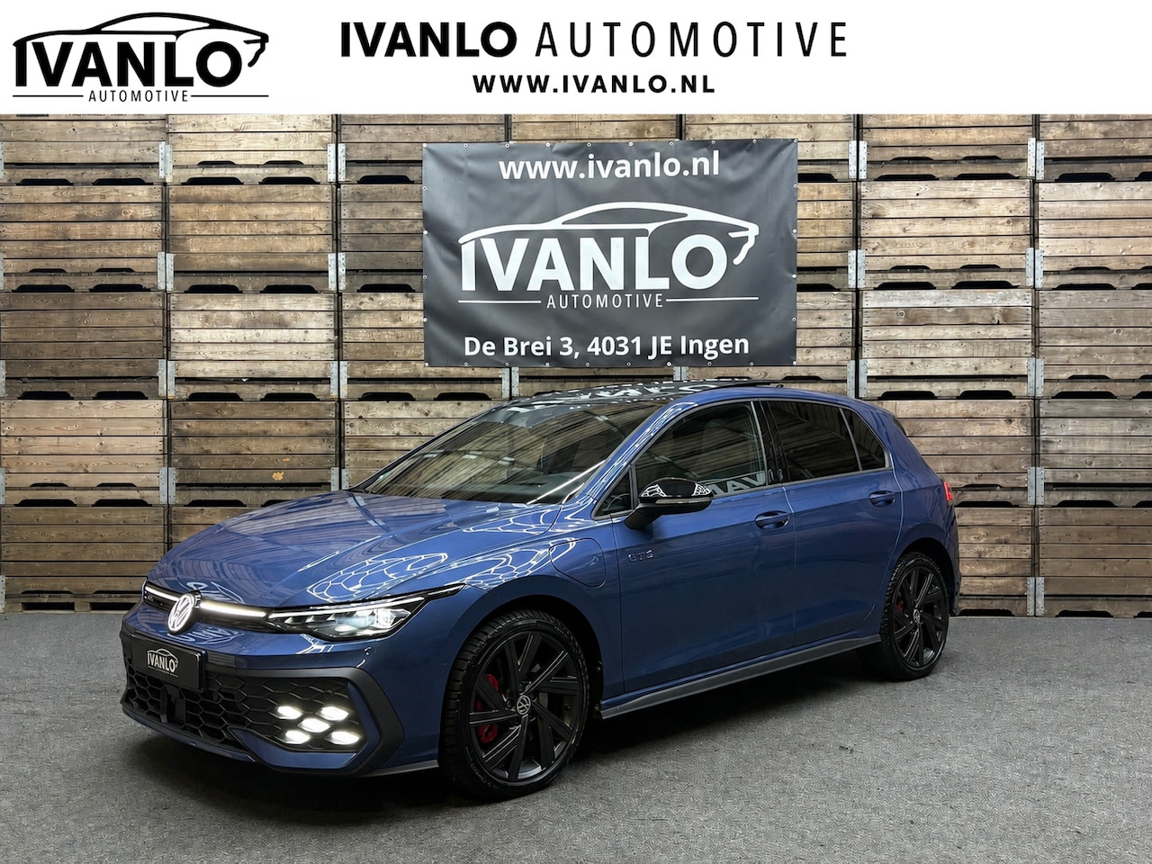 Volkswagen Golf - 1.5 eHybrid GTE Leder "vienna"Led IQ Lights Pano Trekhaak HUD 18"LM - AutoWereld.nl