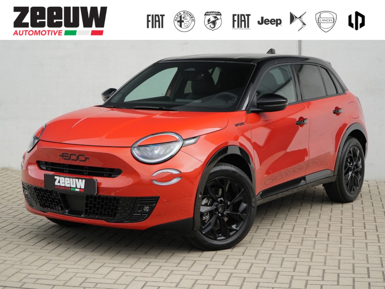 Fiat 600 - 1.2 Hybrid 145 PK La Prima | Camera | Carplay | Alcantara - AutoWereld.nl