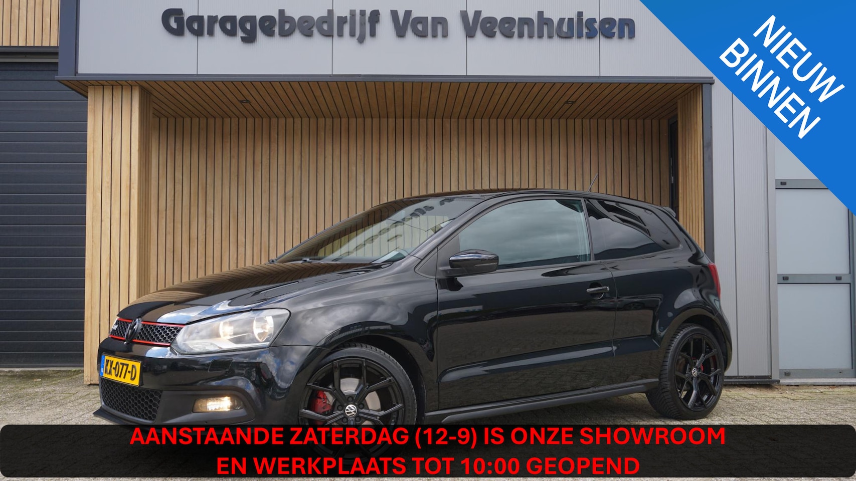 Volkswagen Polo - 1.4 TSI 180pk GTI DSG 3Drs Leder/Alcantara 17inch LM *Black Optik* Stoelverwarming *Nette - AutoWereld.nl