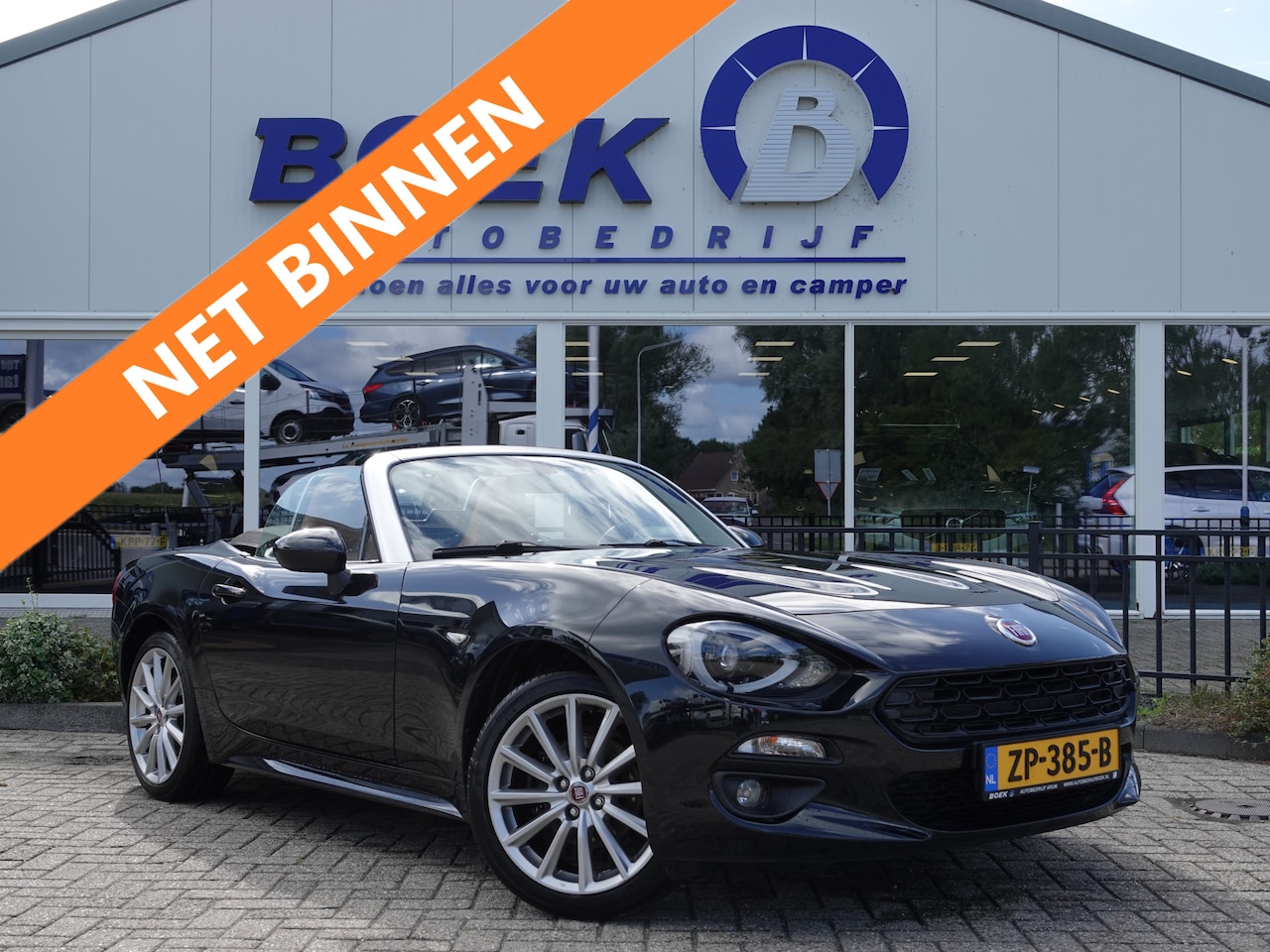 Fiat 124 Spider - 1.4 MultiAir Turbo Lusso VOL LEER | CRUISE | LMV | AIRCO - AutoWereld.nl