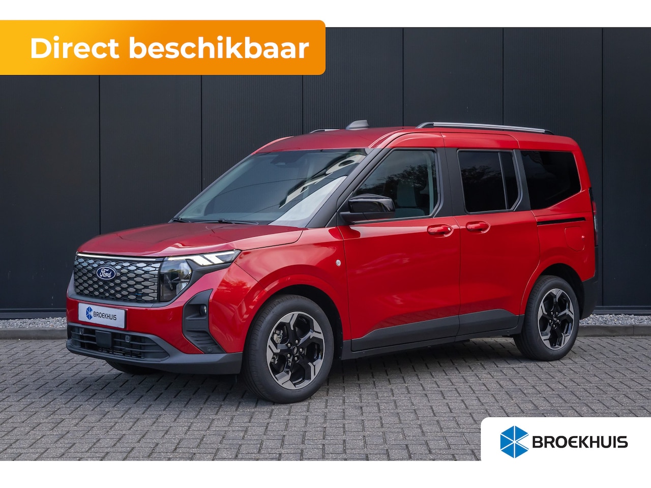 Ford Tourneo Courier - BEV Titanium | €7.535,- korting !! | Driver Assistance Pack incl. navigatie | Trekhaak | A - AutoWereld.nl