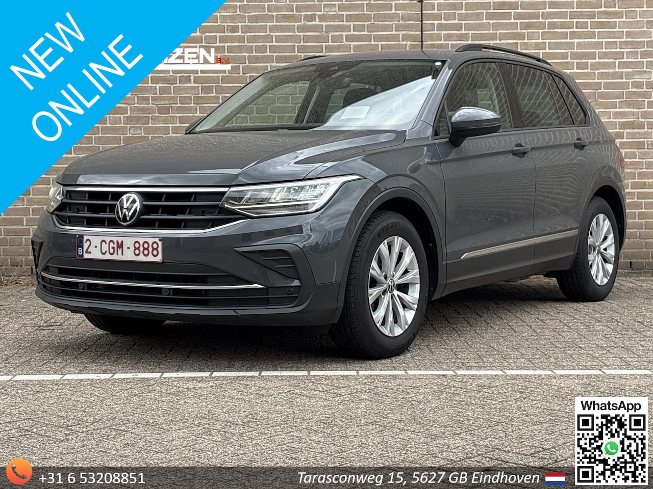 Volkswagen Tiguan - 2.0 TDI Comfortline Business | € 15.700,- NETTO! | HUD | Camera | Cruise | Climate | Navi - AutoWereld.nl