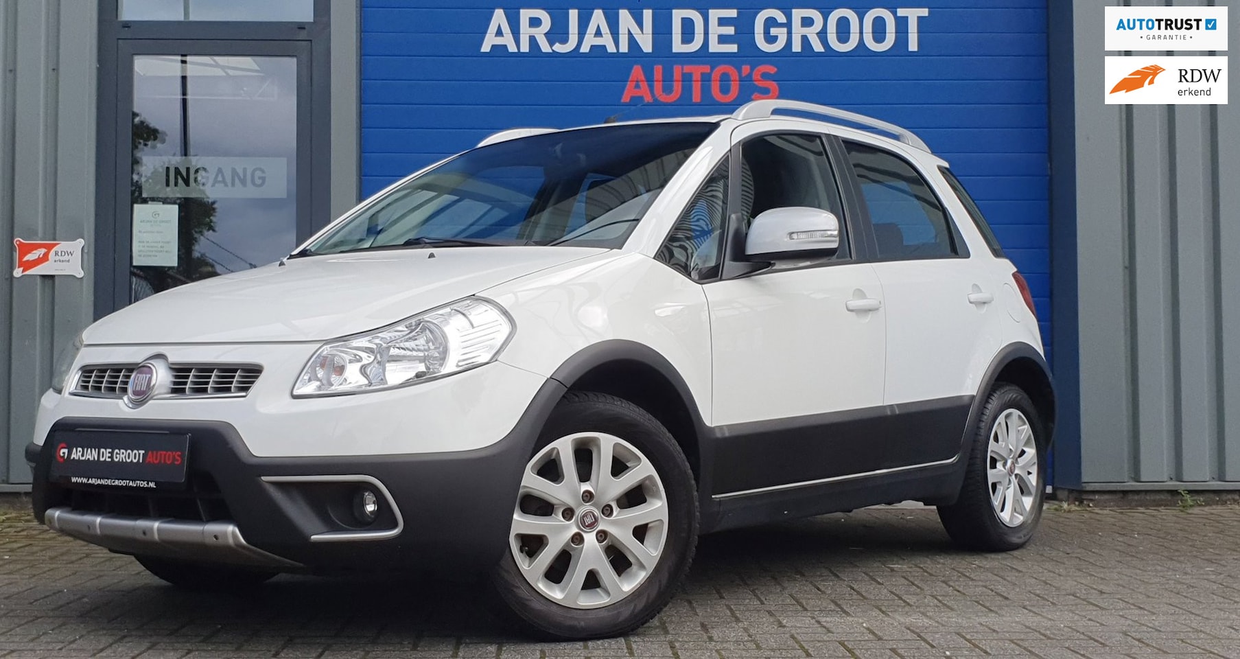 Fiat Sedici - 1.6-16V Emotion AUTOMAAT Clima all season SX4 hoge zit - AutoWereld.nl