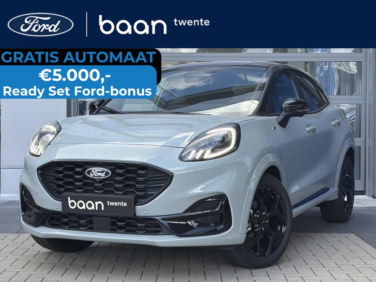 Ford Puma - 1.0 155 PK Automaat Hybrid ST-Line | Black Pack | Matrix | Driver Ass. Pack | Winter Pack - AutoWereld.nl