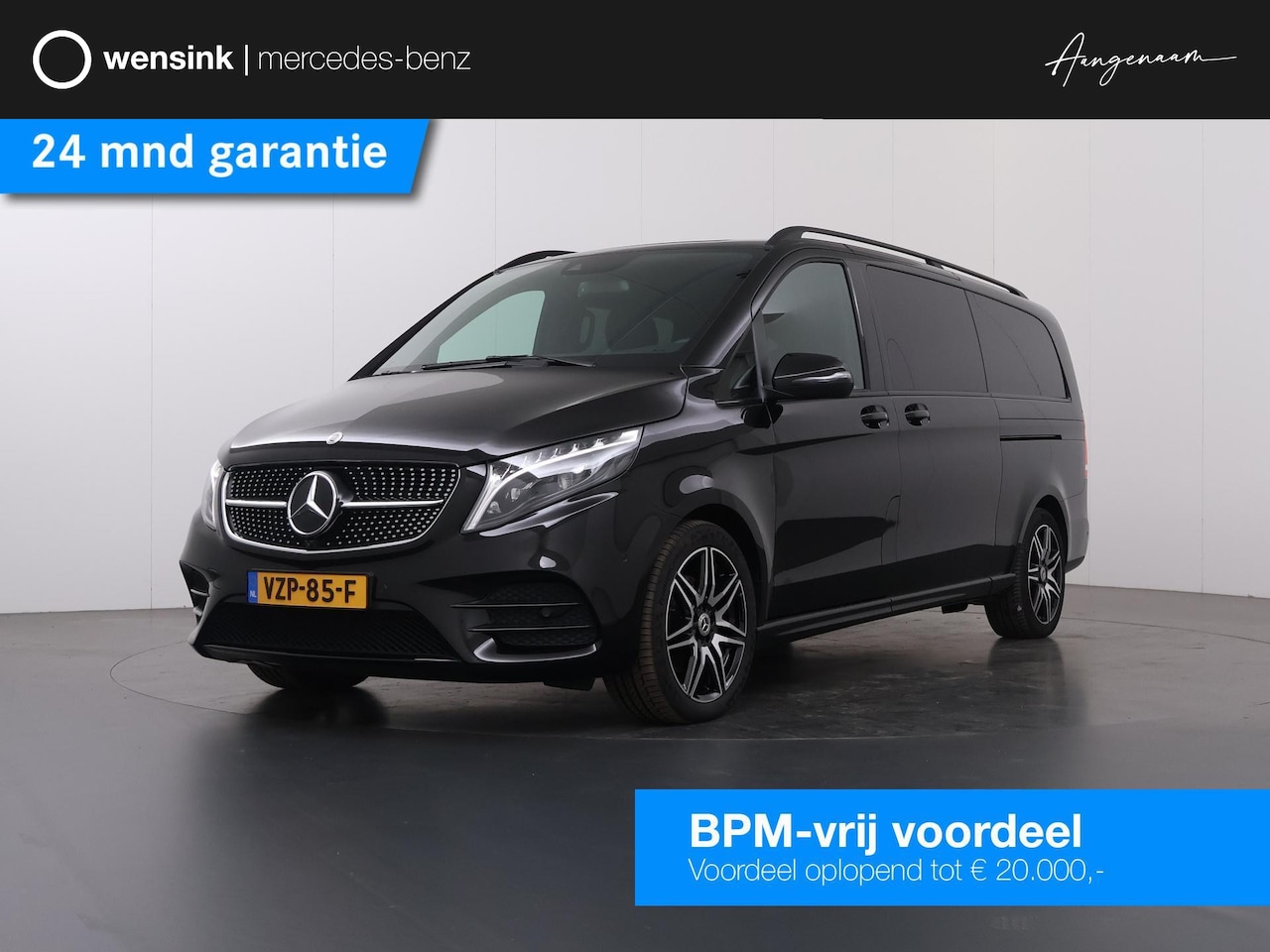 Mercedes-Benz V-klasse - V-klasse 300d RWD | XL L3 | AMG | LUCHTVERING | BURMESTER | 360 CAMERA | LEREN BEKLEDING | - AutoWereld.nl