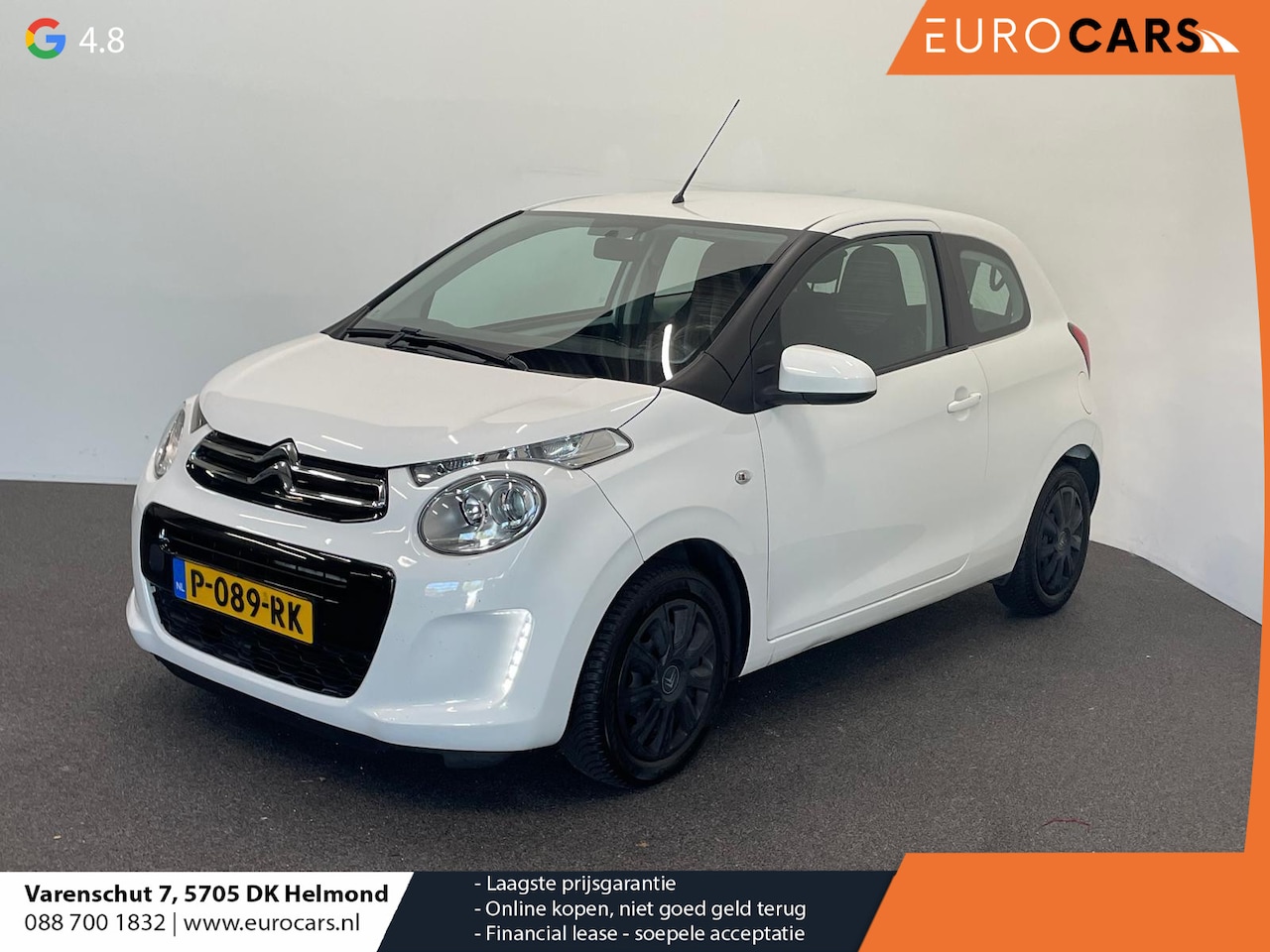 Citroën C1 - 1.0 e-VTi Live Stoelverwarming Bluetooth media - AutoWereld.nl