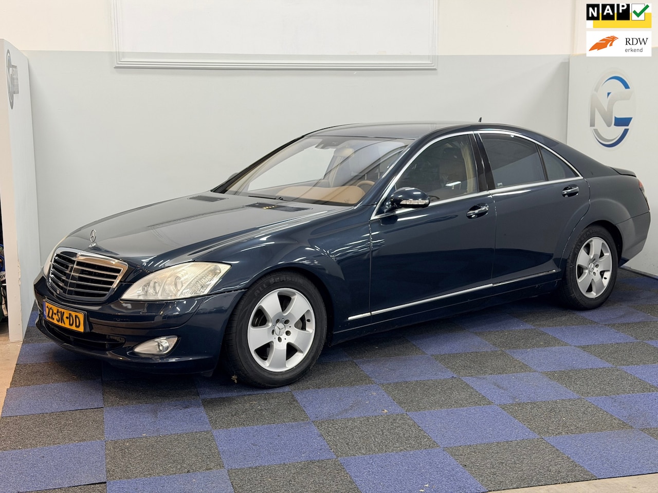 Mercedes-Benz S-klasse - 500 Prestige Plus / STOELKOELING / NAP / DEALER ONDERHOUDEN - AutoWereld.nl