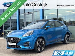 Ford Puma - 1.0 EcoBoost Hybrid ST-Line X 155PK Automaat Afn. Trekhaak Panodak Winterpack Adaptieve Cr