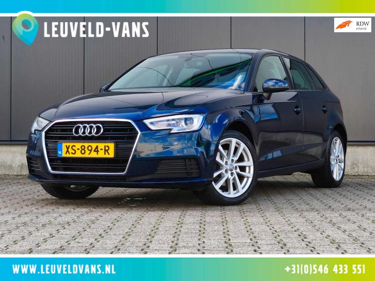 Audi A3 Sportback - 35 TFSI 150PK 7T DSG CRUISE LED NAVI PDC - AutoWereld.nl