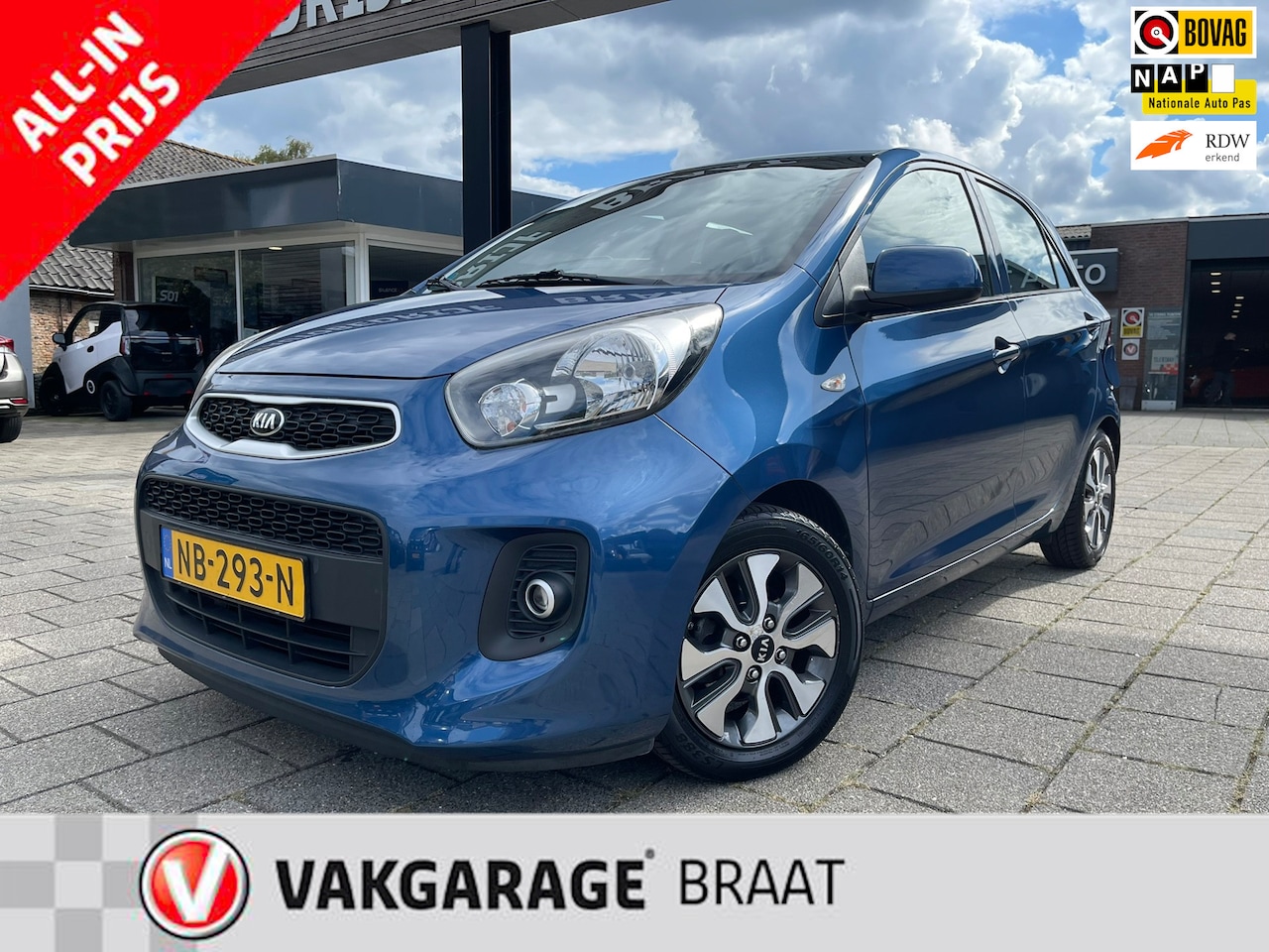 Kia Picanto - 1.0 l NAVI l CAMERA l CRUISE l ALL-IN PRIJS! - AutoWereld.nl