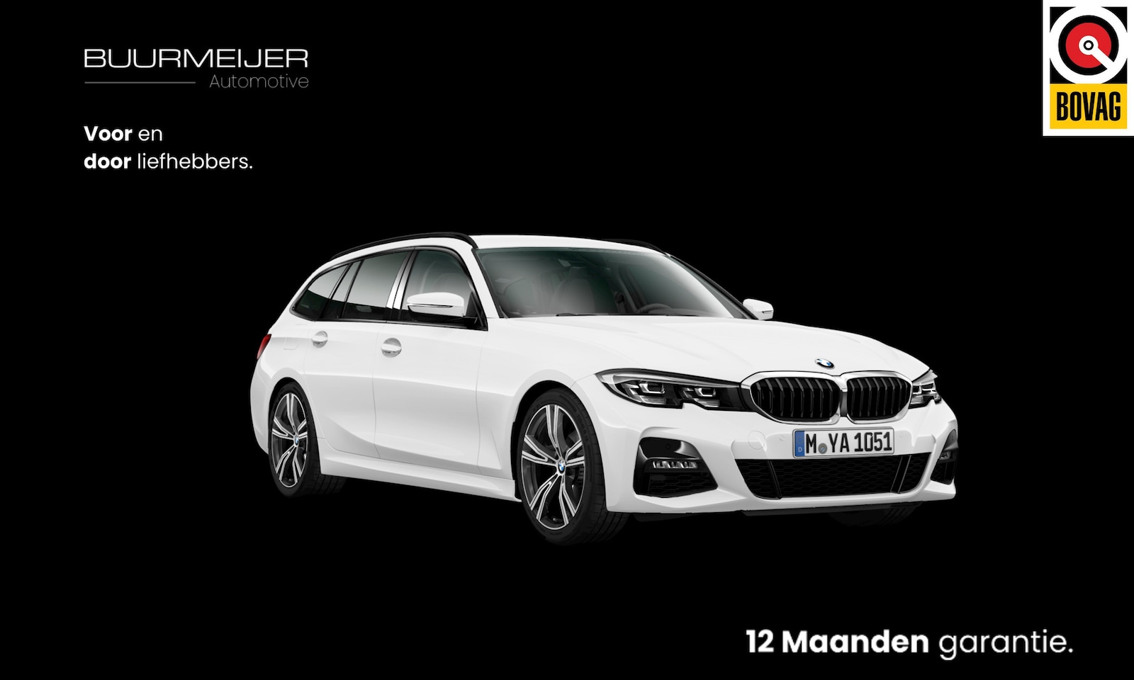 BMW 3-serie Touring - 318i High Executive M | M Pakket | Sportonderstel | Sfeerverlichting | Shadow Line | Stoel - AutoWereld.nl