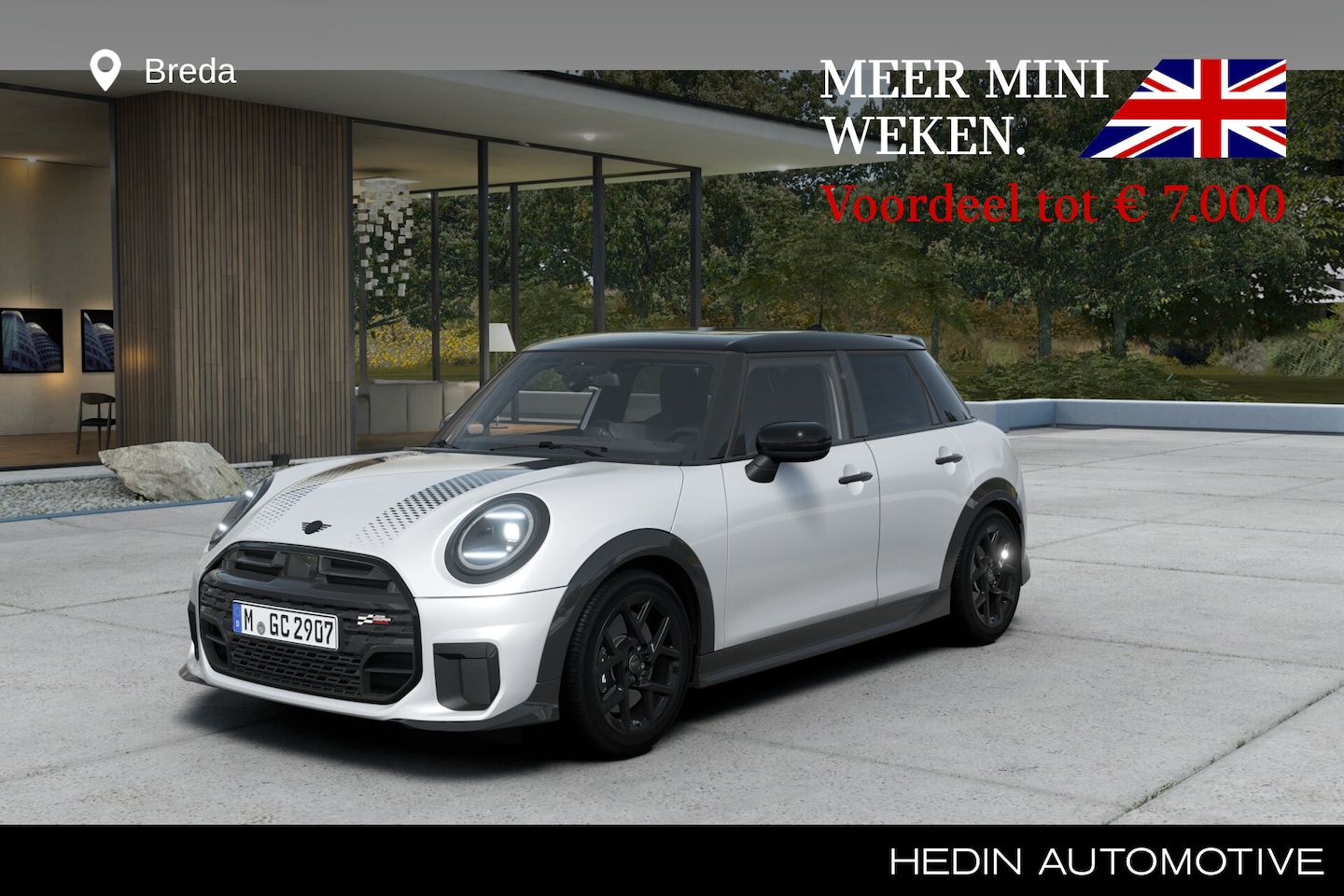 MINI 5-Deurs - John Cooper Works | Pakket M | Panoramadak | Comfort Acces | Head-up display | Harman Kard - AutoWereld.nl