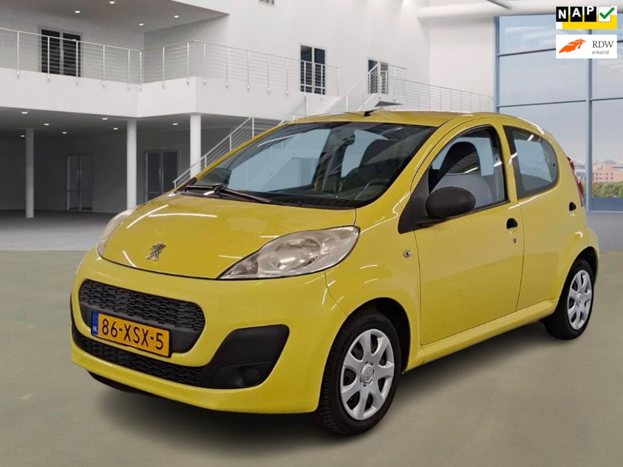 Peugeot 107 - 1.0 Access Accent|AIRCO|RIJD SCHAKELT PERFECT|GOEDKOPE WEGENBELASTING SUPER ZUINIG - AutoWereld.nl
