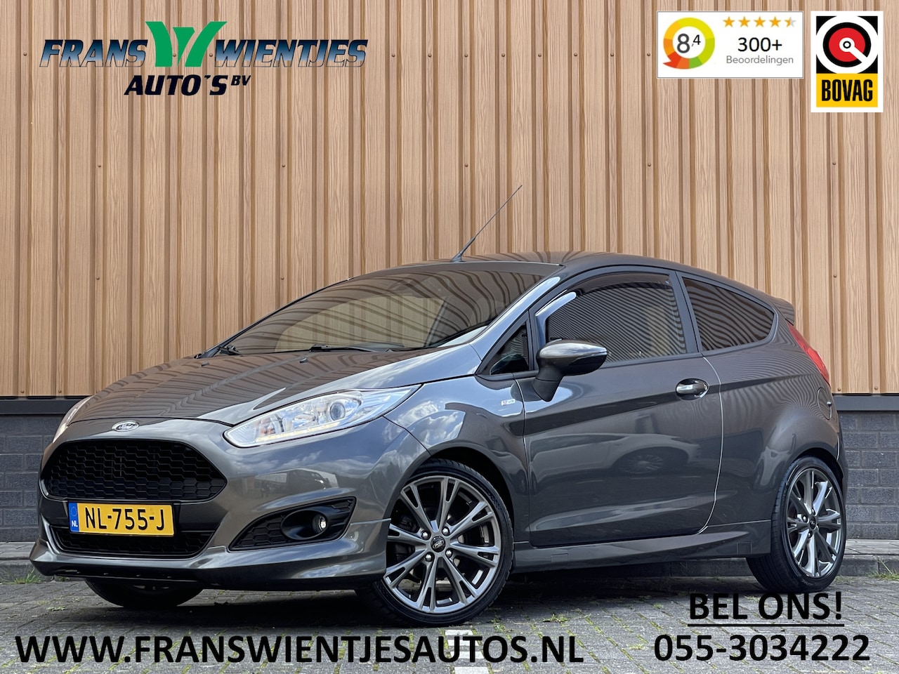 Ford Fiesta - 1.0 EcoBoost ST Line | Trekhaak | Airconditioning | Bluetooth | Cruise Control | Navigatie - AutoWereld.nl