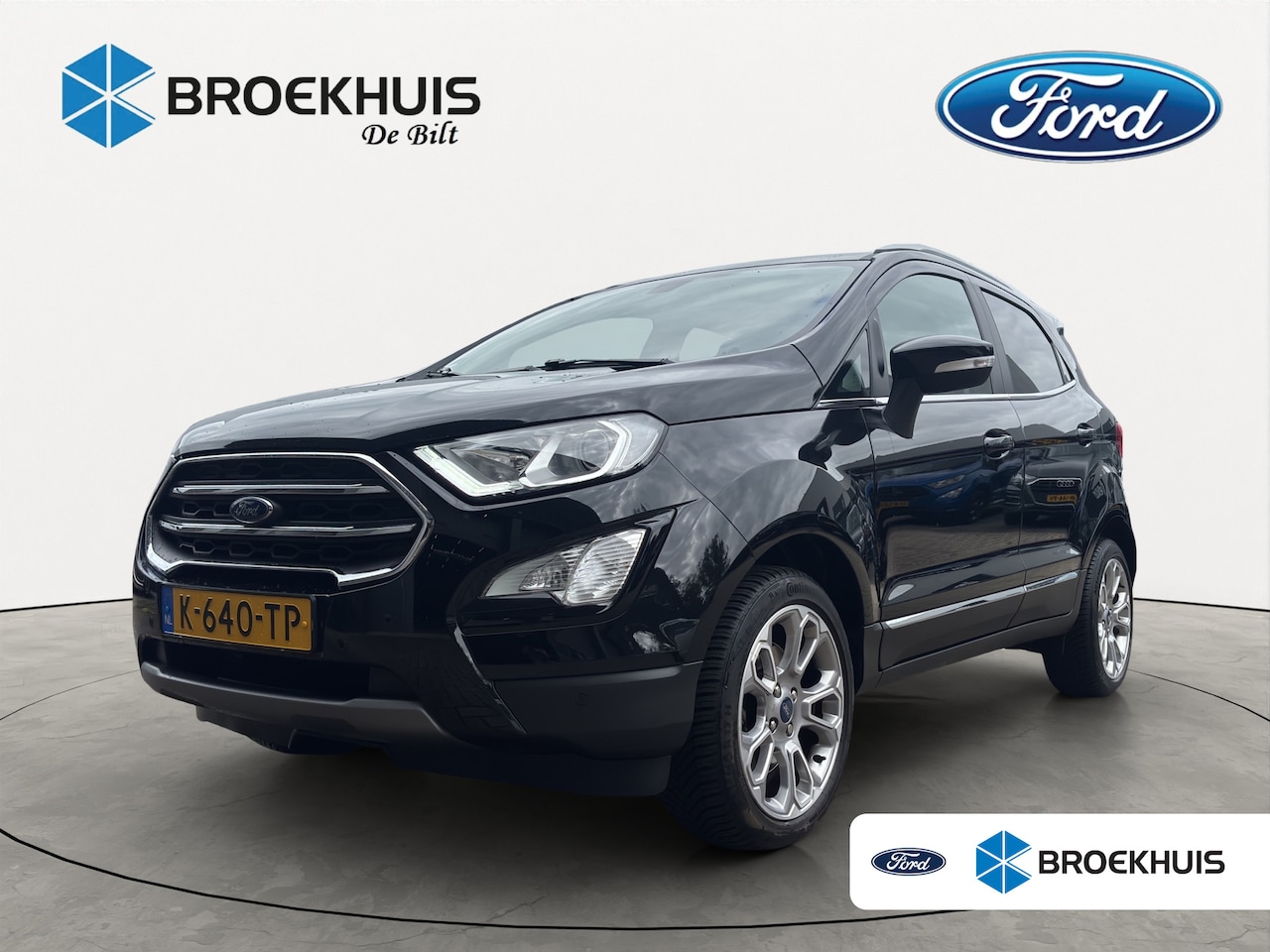 Ford EcoSport - 1.0 EcoBoost Titanium X | AUTOMAAT! | TREKHAAK | PANORAMADAK | CAMERA | WINTERPACK | CRUIS - AutoWereld.nl