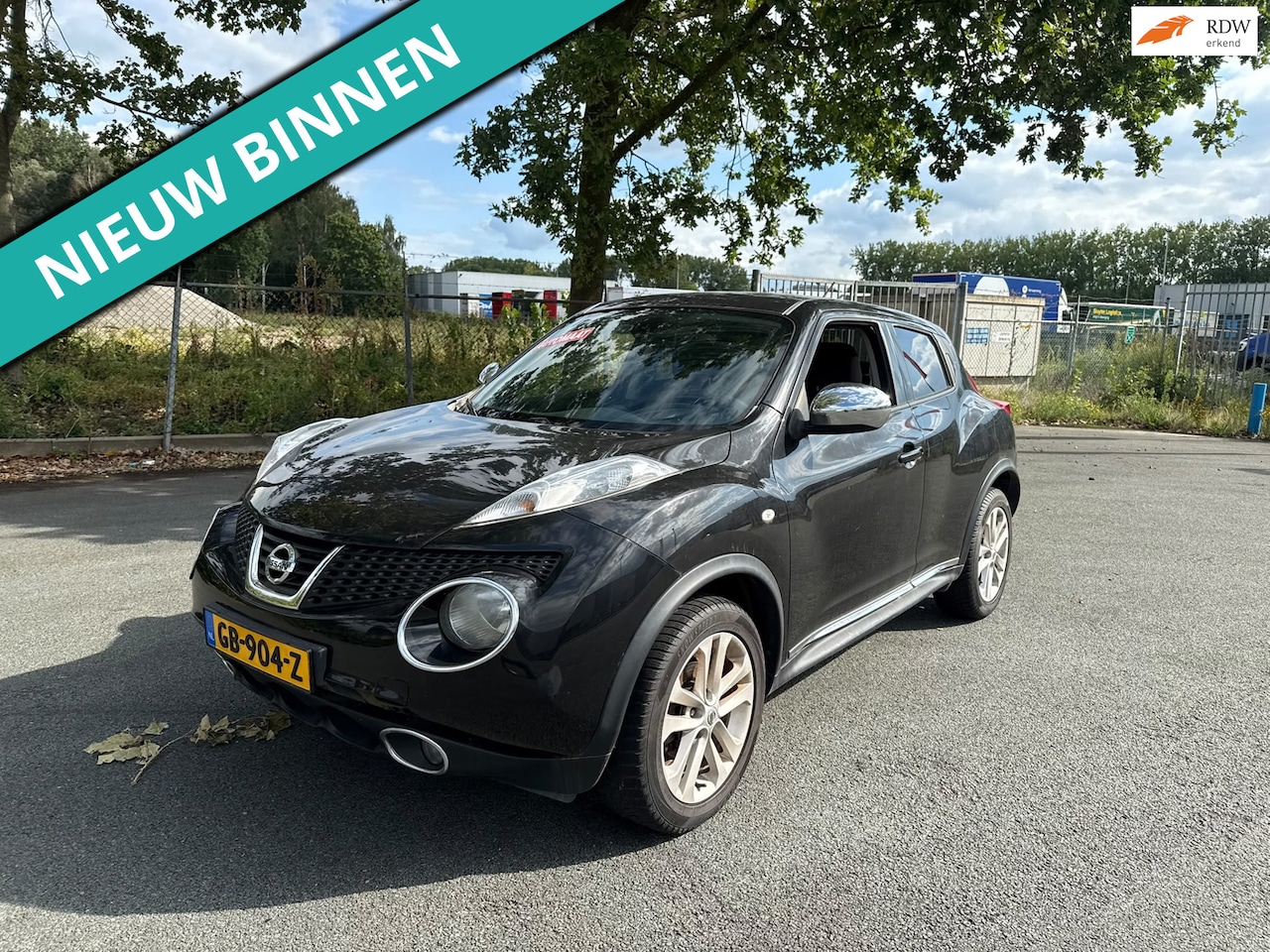 Nissan Juke - 1.6 Tekna LEUKE AUTO RIJDT EN SCHAKELT GOED - AutoWereld.nl
