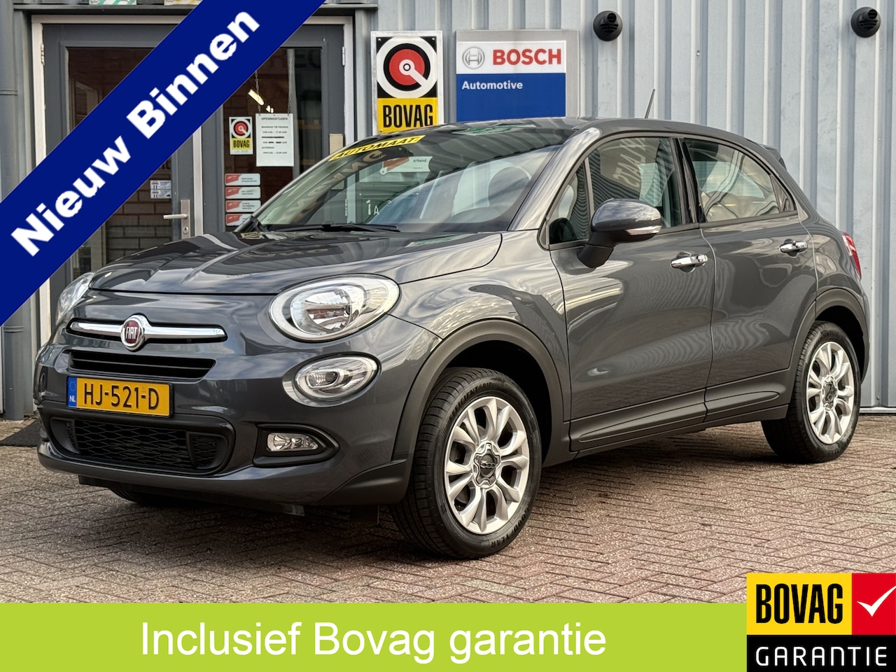 Fiat 500 X - 1.4 Turbo MultiAir PopStar | AUTOMAAT | HOOGZIT | NAVI | CRUISE | PARKEERSENSOR | - AutoWereld.nl