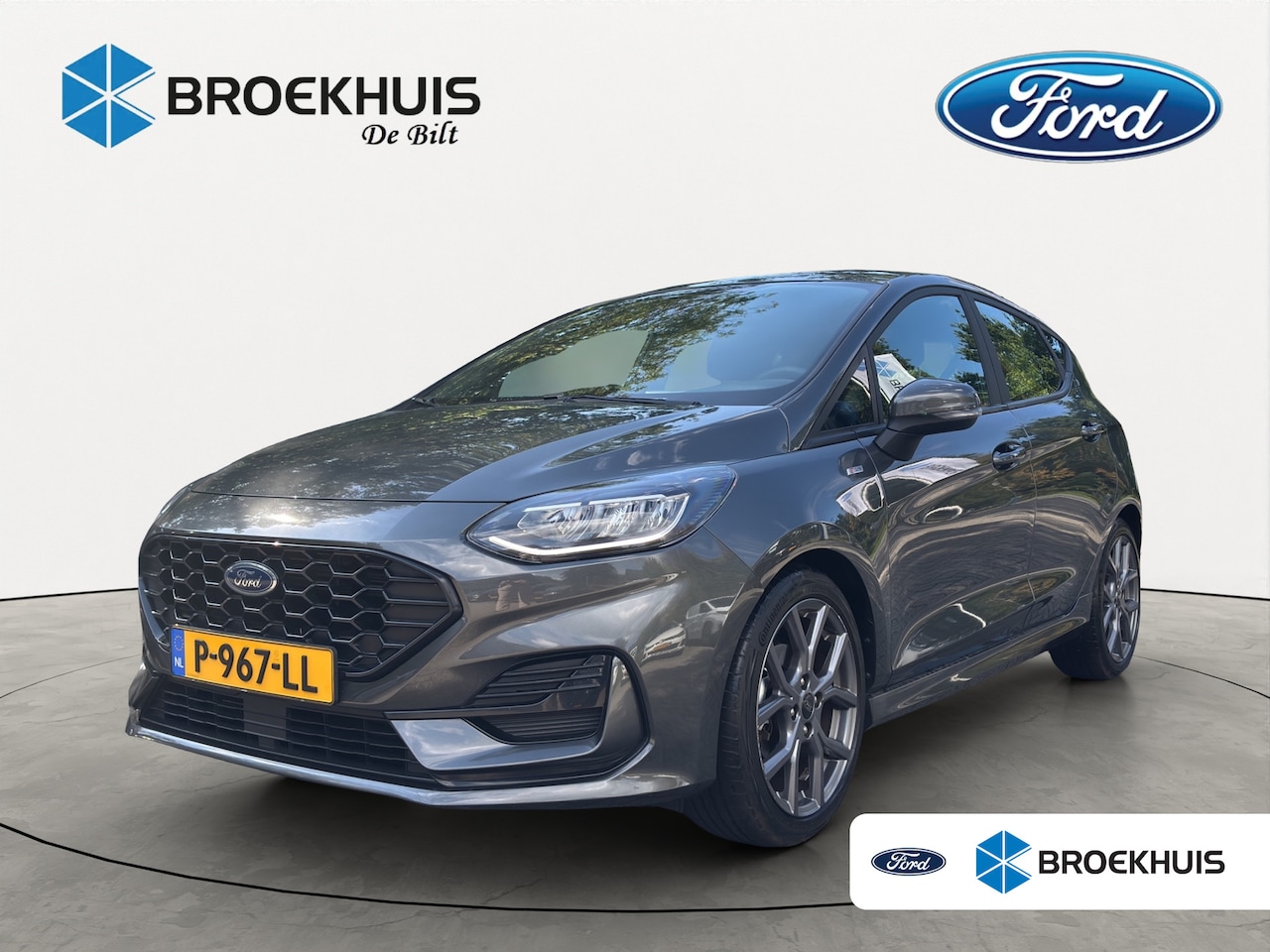 Ford Fiesta - 1.0EB Hybrid ST-Line X | NL-AUTO! | 1E EIGENAAR! | PARK SENS | CRUISE | LED | NAVI | CLIMA - AutoWereld.nl