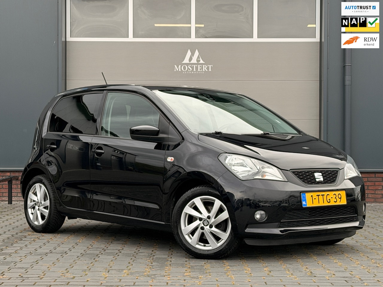 SEAT Mii - Seat Mii1.0 Sport Dynamic Ecomotive|NAP|Dealer|Airco|Stoelverwarming|Centrale vergrendelin - AutoWereld.nl