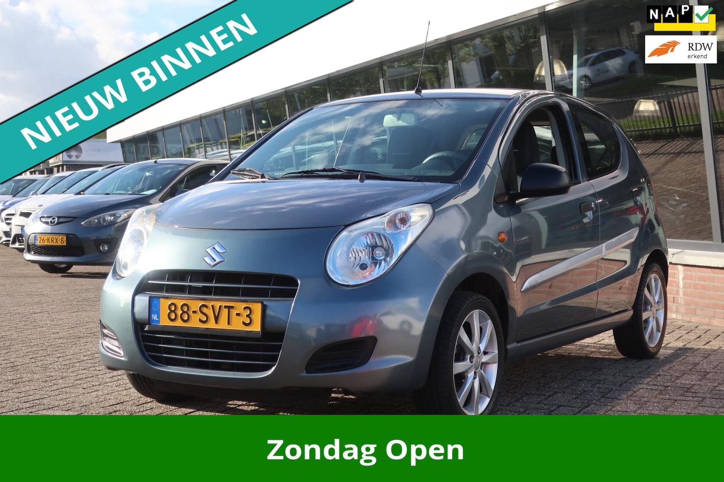 Suzuki Alto - 1.0 Silver-line 2e EIG_AIRCO_14-INCH_NAP. - AutoWereld.nl