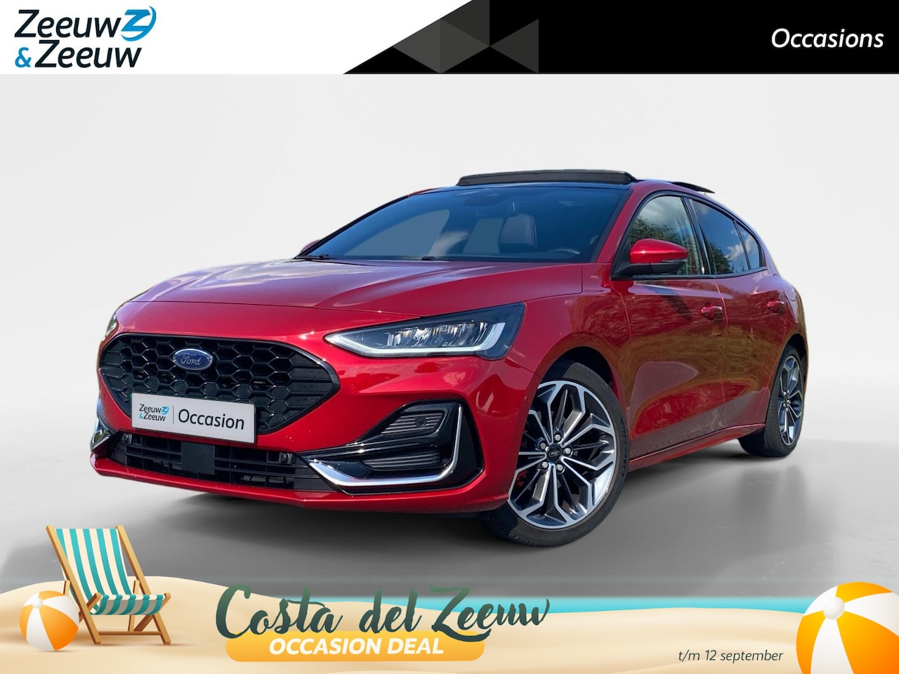 Ford Focus - 1.0 EcoBoost Hybrid ST Line Vignale automaat 155PK | NL-Auto | Dealer onderhouden | Driver - AutoWereld.nl