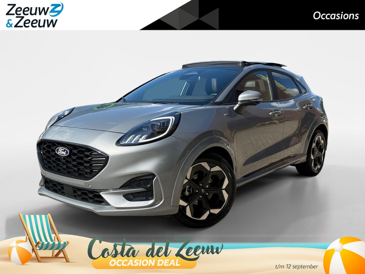 Ford Puma - 1.0 EcoBoost Hybrid ST-Line X | Panoramadak | Winter Pack | Driver Assistance Pack | Comfo - AutoWereld.nl