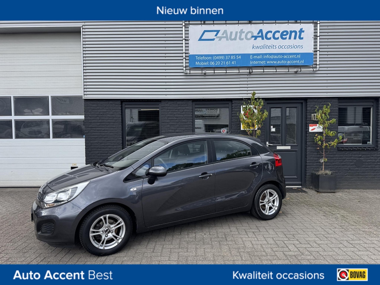 Kia Rio - 1.2 CVVT Comfort Pack Airco/LMV/185dkm... - AutoWereld.nl
