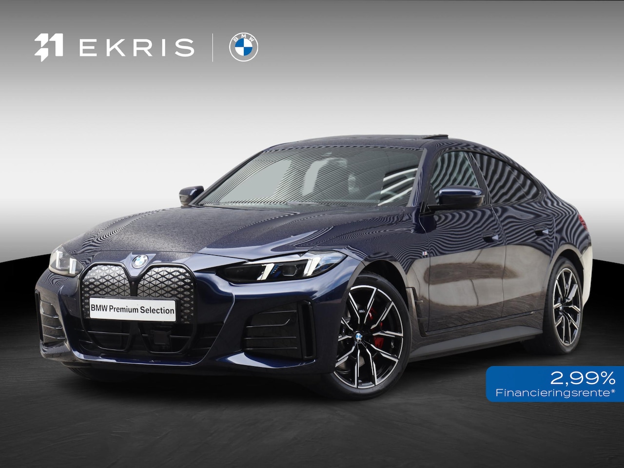 BMW i4 - xDrive40 | M Sportpakket Pro | Panodak | Trekhaak | Elektr. Stoelen | Head-Up | Parking As - AutoWereld.nl