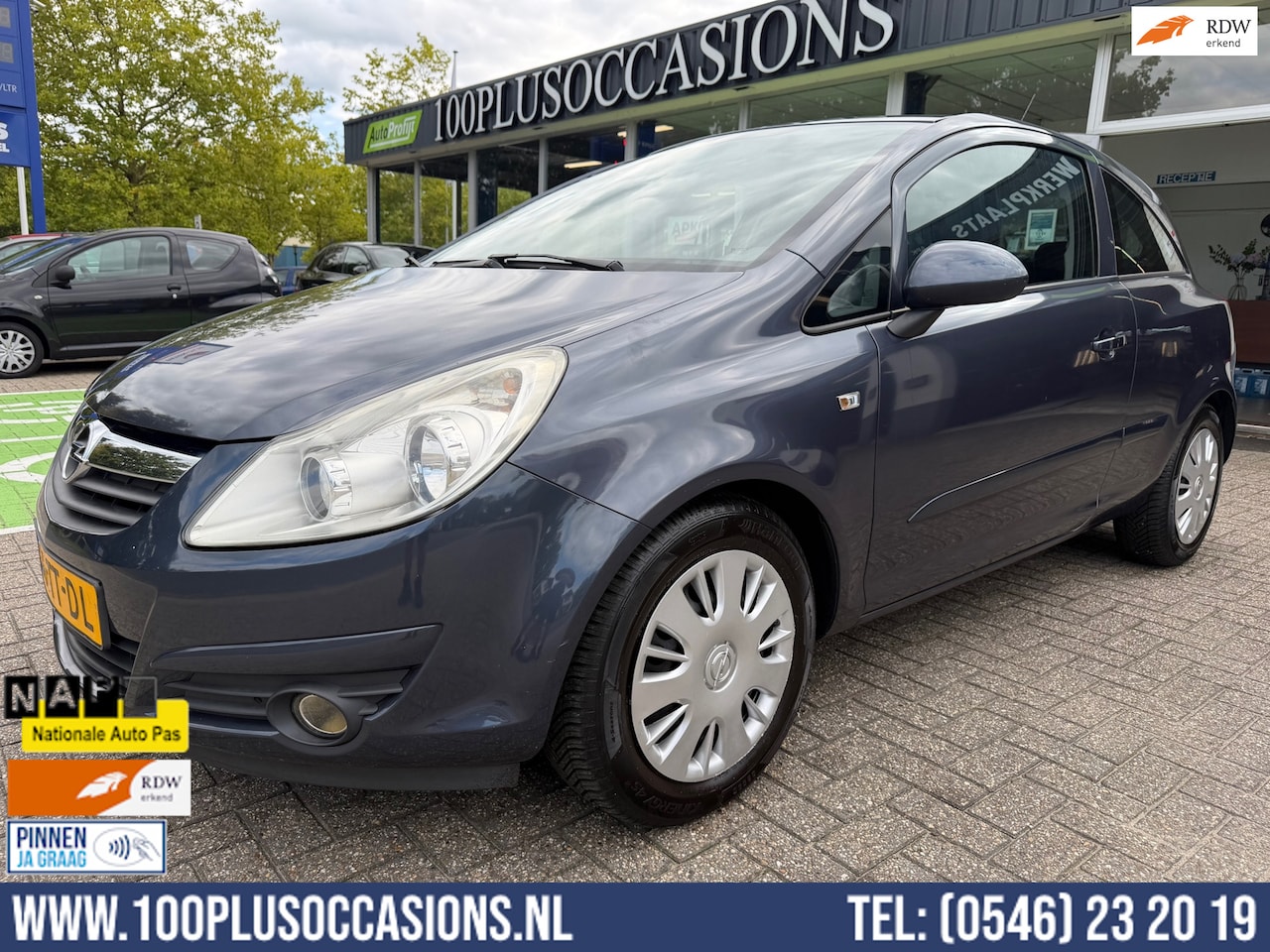 Opel Corsa - 1.4-16V Enjoy | Nwe apk | Kleine beurt | Stuur & Stoel verw - AutoWereld.nl