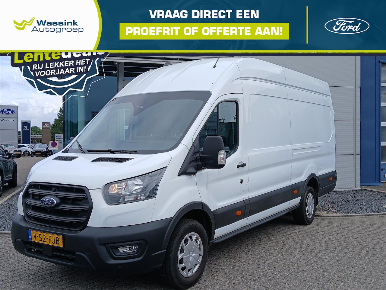 Ford Transit - GB 350 L4H3 TDCi 105pk RWD Trend | Navigatie | Achteruitrij camera | - AutoWereld.nl