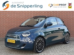 Fiat 500 C - La Prima 42 kWh CABRIO SOH 94% ADAPT-CRUISE CAMERA STOELVW LMV CARPLAY PDC LED