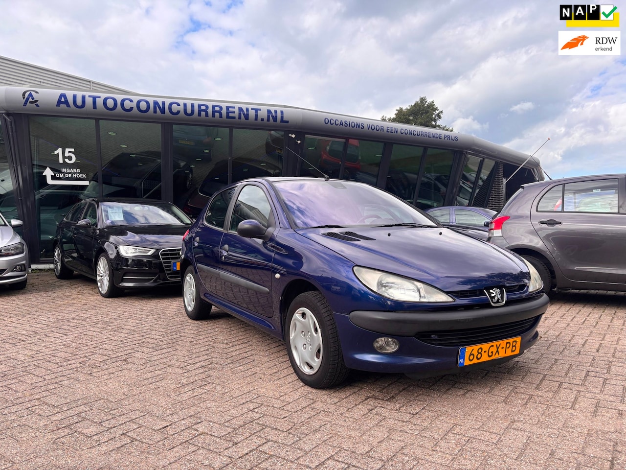 Peugeot 206 - 1.4 Gentry 1.4 Gentry, Airco, Inruil mogelijk. - AutoWereld.nl