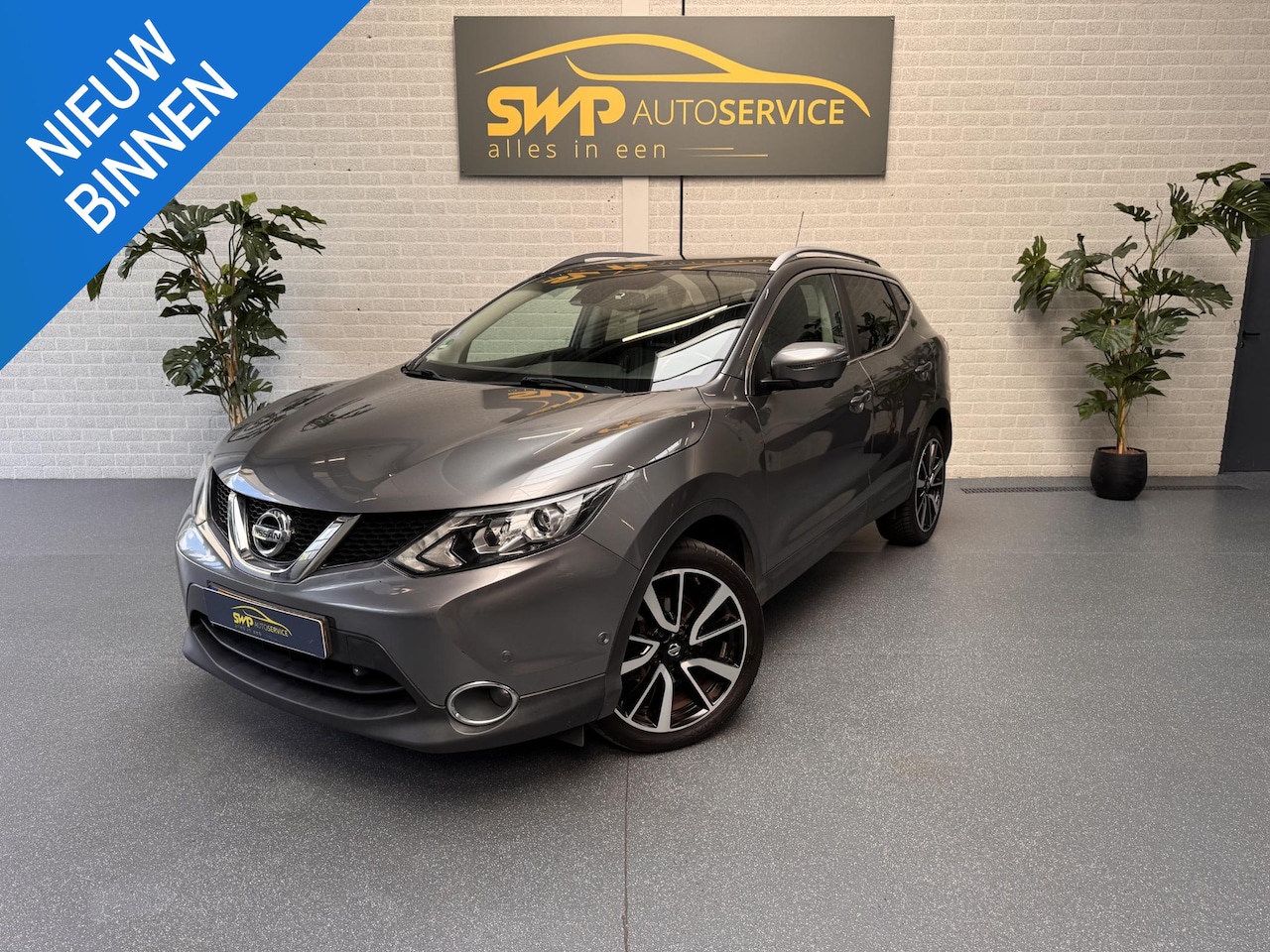 Nissan Qashqai - 1.2 Tekna | Full option | 19 inch velgen | Navi | 360 cam | Pano | Dodehoek | Elektr stoel - AutoWereld.nl