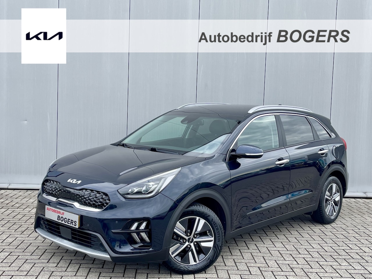 Kia Niro - 1.6 GDi Hybrid DynamicPlusLine Navigatie, Climate Control, Adaptive Cruise Control, Leder, - AutoWereld.nl