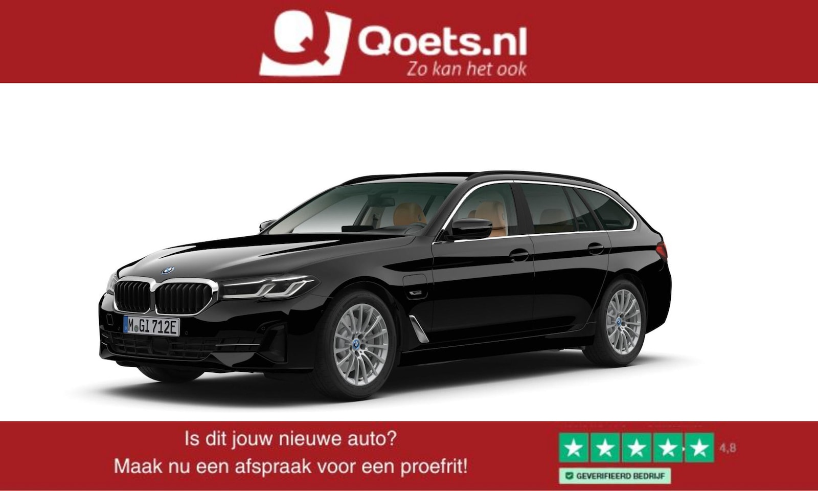 BMW 5-serie Touring - 530e Active Cruise Control - Elektrisch verstelbare/verwarmde stoelen - High Beam Assistan - AutoWereld.nl