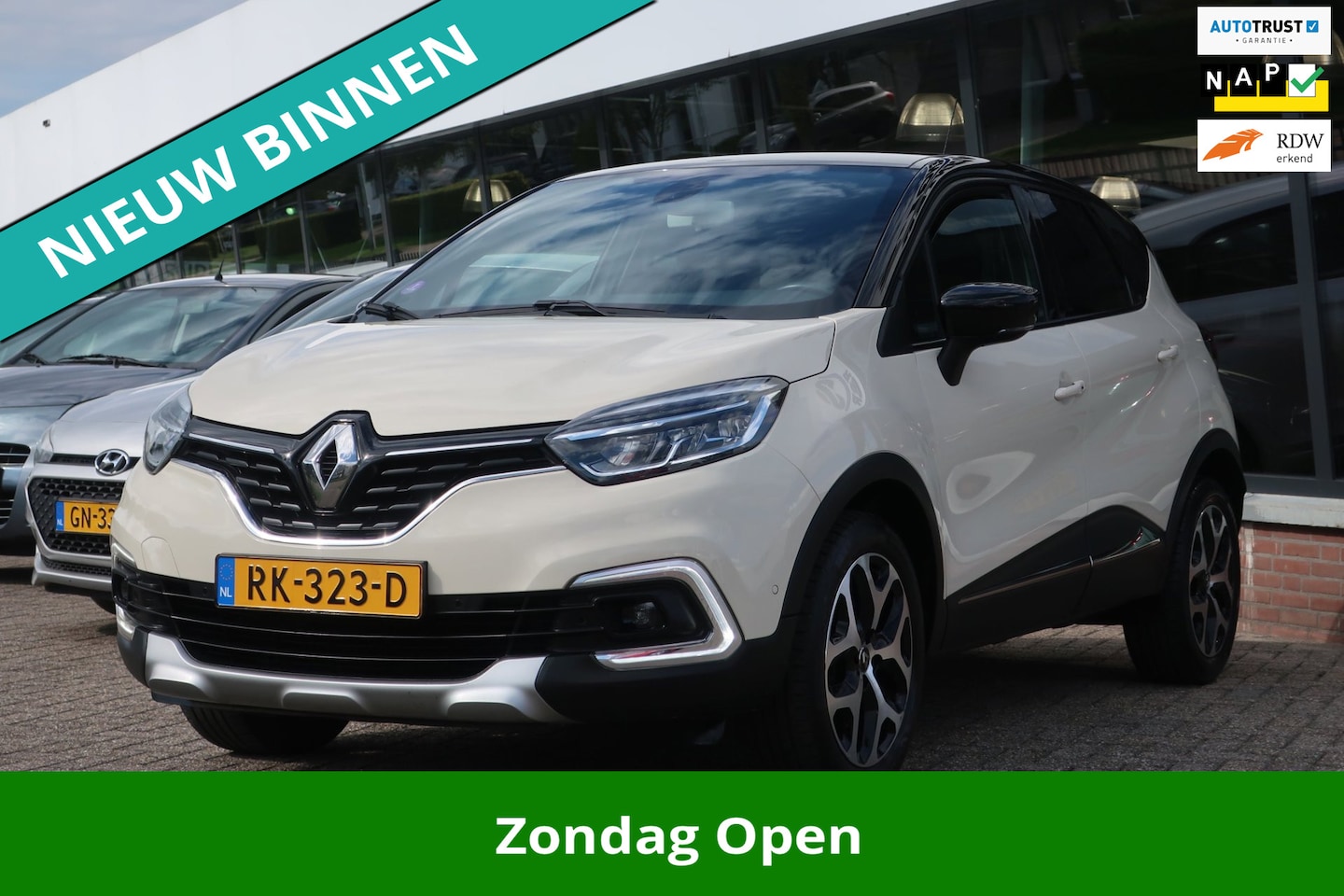Renault Captur - 0.9 TCe Intens 2e EIG_LED_NAVI_CAM_KEYLESS_PDC V+A_17-INCH. - AutoWereld.nl